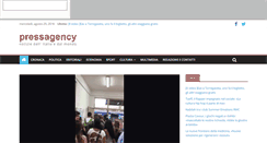 Desktop Screenshot of pressagency.it