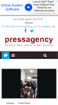 Mobile Screenshot of pressagency.it